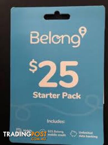 Belong Sim Starter Kit - 636337 - Sim Card