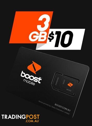 Boost Trio Starter Kit - 04D0F9 - Sim Card - photo 2 of 7
