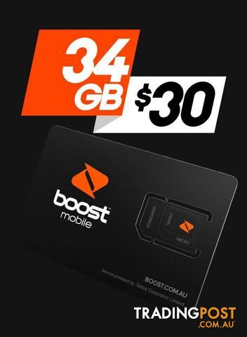 Boost Trio Starter Kit - 04D0F9 - Sim Card - photo 3 of 7