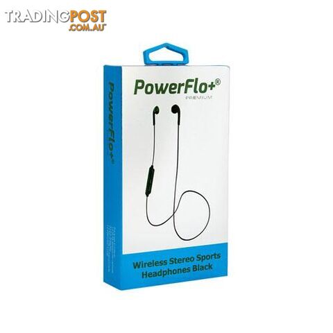 PowerFlo+ Wireless Stereo Sports Earphones - 100194 - Headphones & Sound