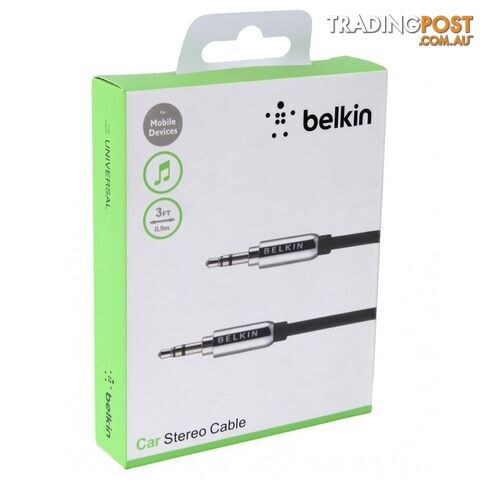 Belkin - 0.9M Car Stereo Cable - 123456909 - Headphones & Sound