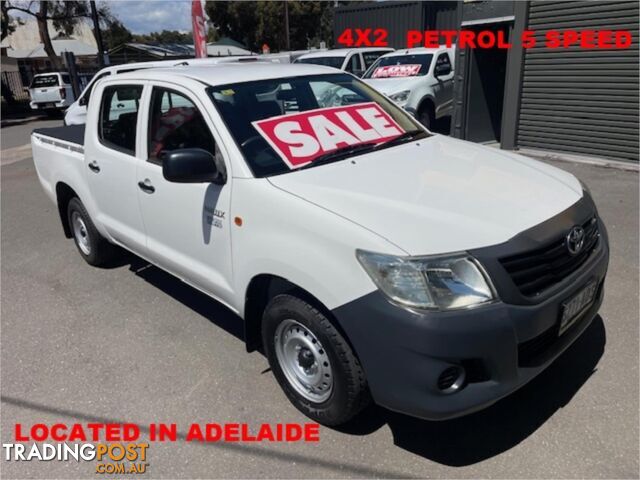 2011 Toyota Hilux Workmate TGN16R MY12 Utility