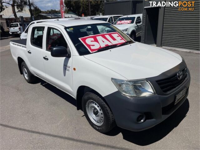 2011 Toyota Hilux Workmate TGN16R MY12 Utility