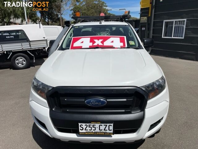 2017 FORD RANGER XL 3.2 4X4 PX MKII MY18 SUPER CAB CHASSIS