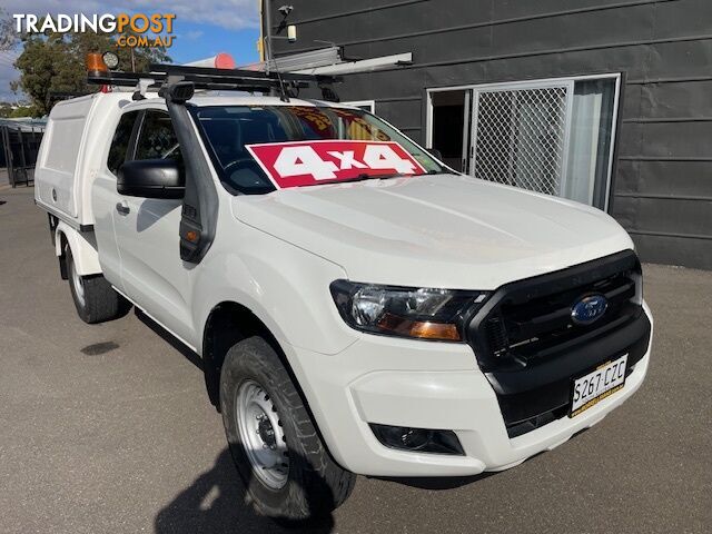 2017 FORD RANGER XL 3.2 4X4 PX MKII MY17 SUPER CAB CHASSIS