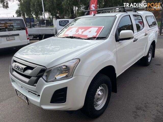 2018 ISUZU D-MAX SX 4X4 TF MY18 CREW CCHAS