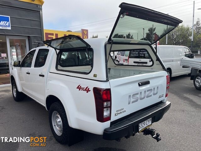 2018 ISUZU D-MAX SX 4X4 TF MY18 CREW CCHAS