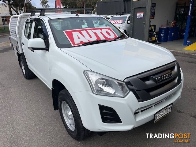 2019 ISUZU D-MAX SX HI-RIDE 4X2 TF MY18 CREW CCHAS