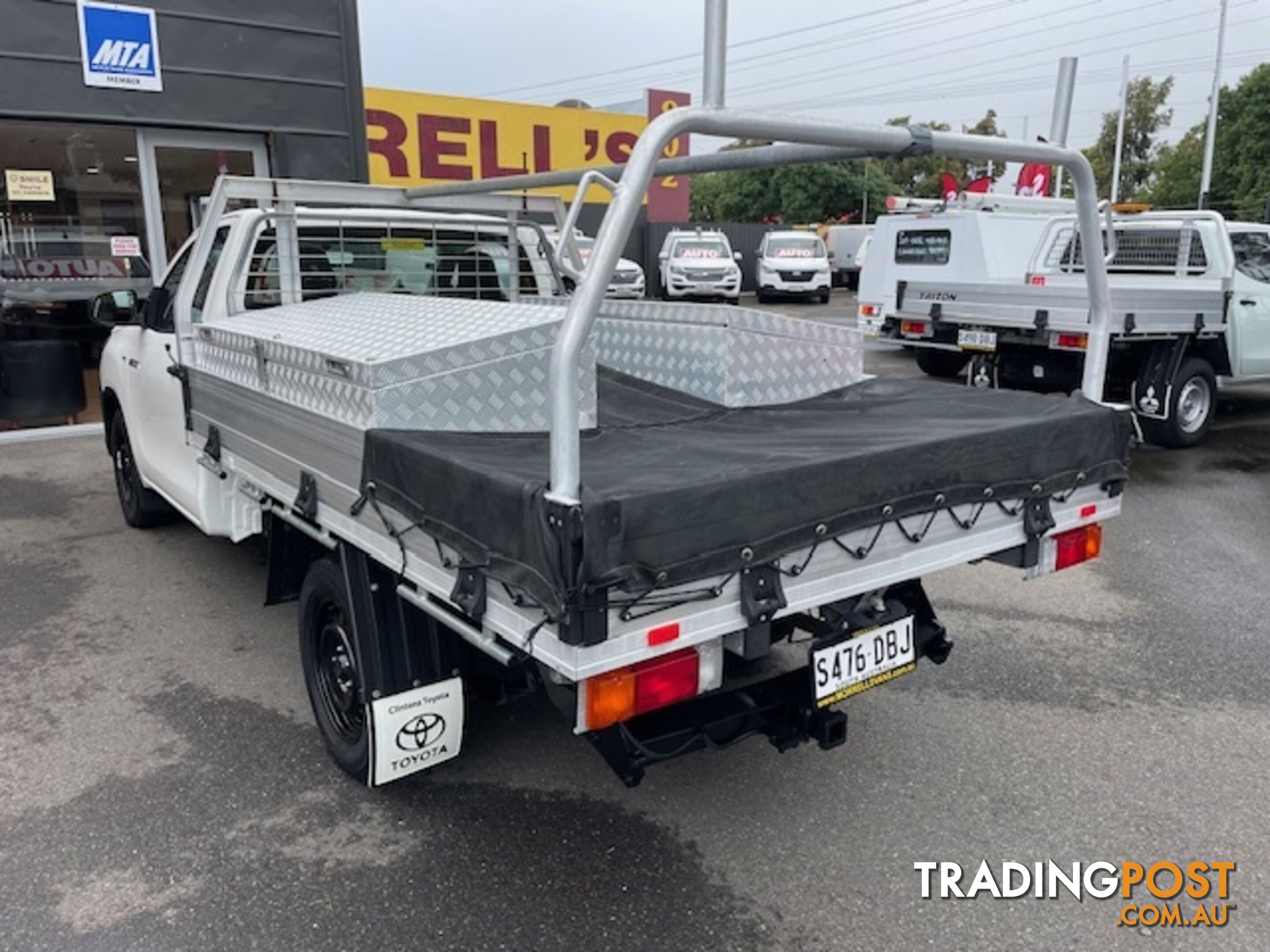 2019 TOYOTA HILUX WORKMATE TGN121R MY19 CCHAS