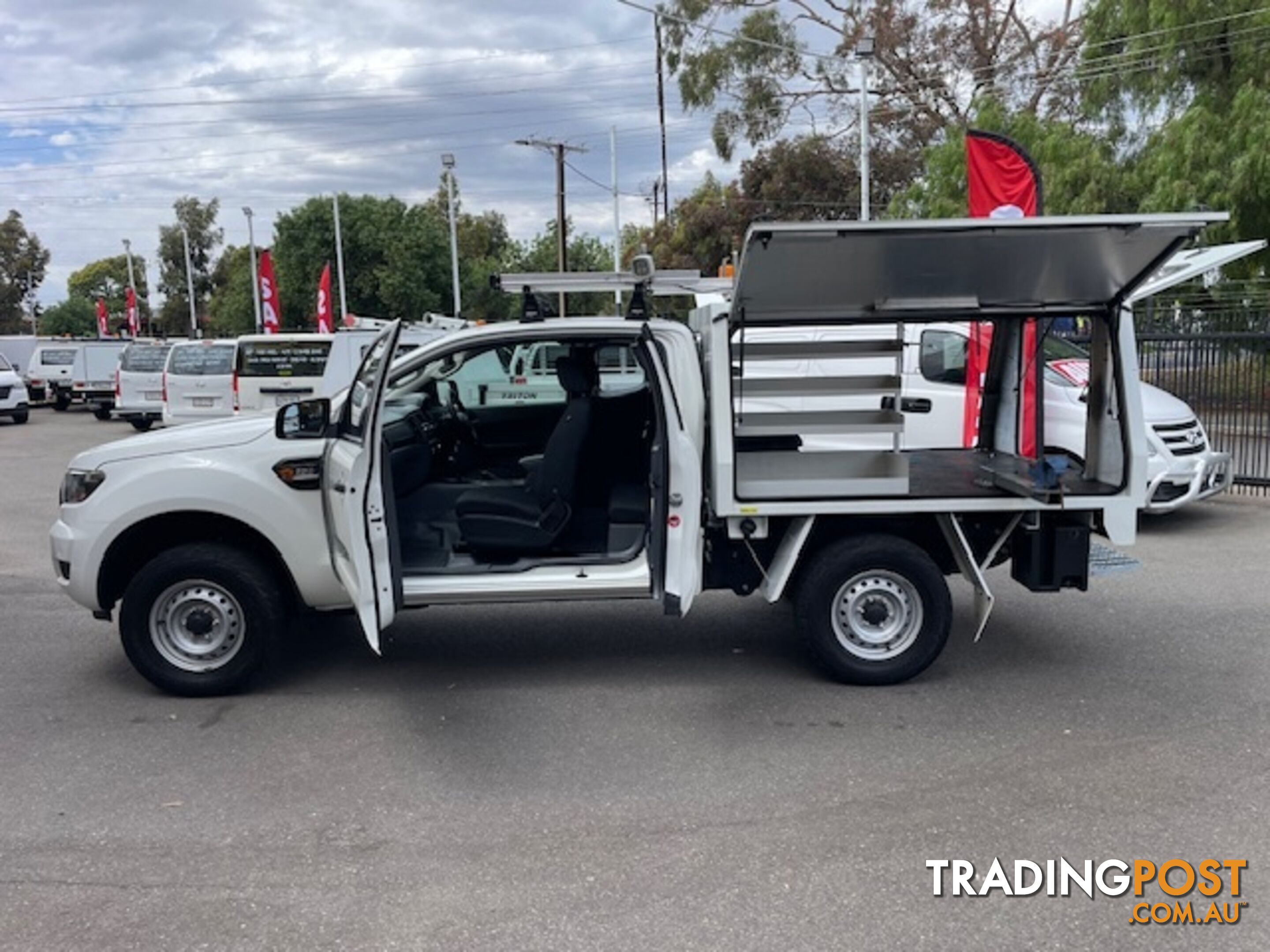 2018 FORD RANGER XL 2.2 HI-RIDER 4X2 5 YR PX MKII MY18 SUPER CAB CHASSIS