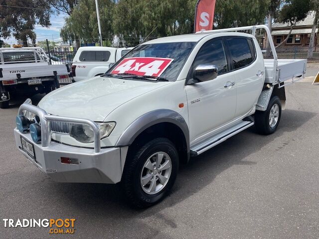 2008 MITSUBISHI TRITON GLX-R 4X4 ML MY09 DOUBLE CAB UTILITY