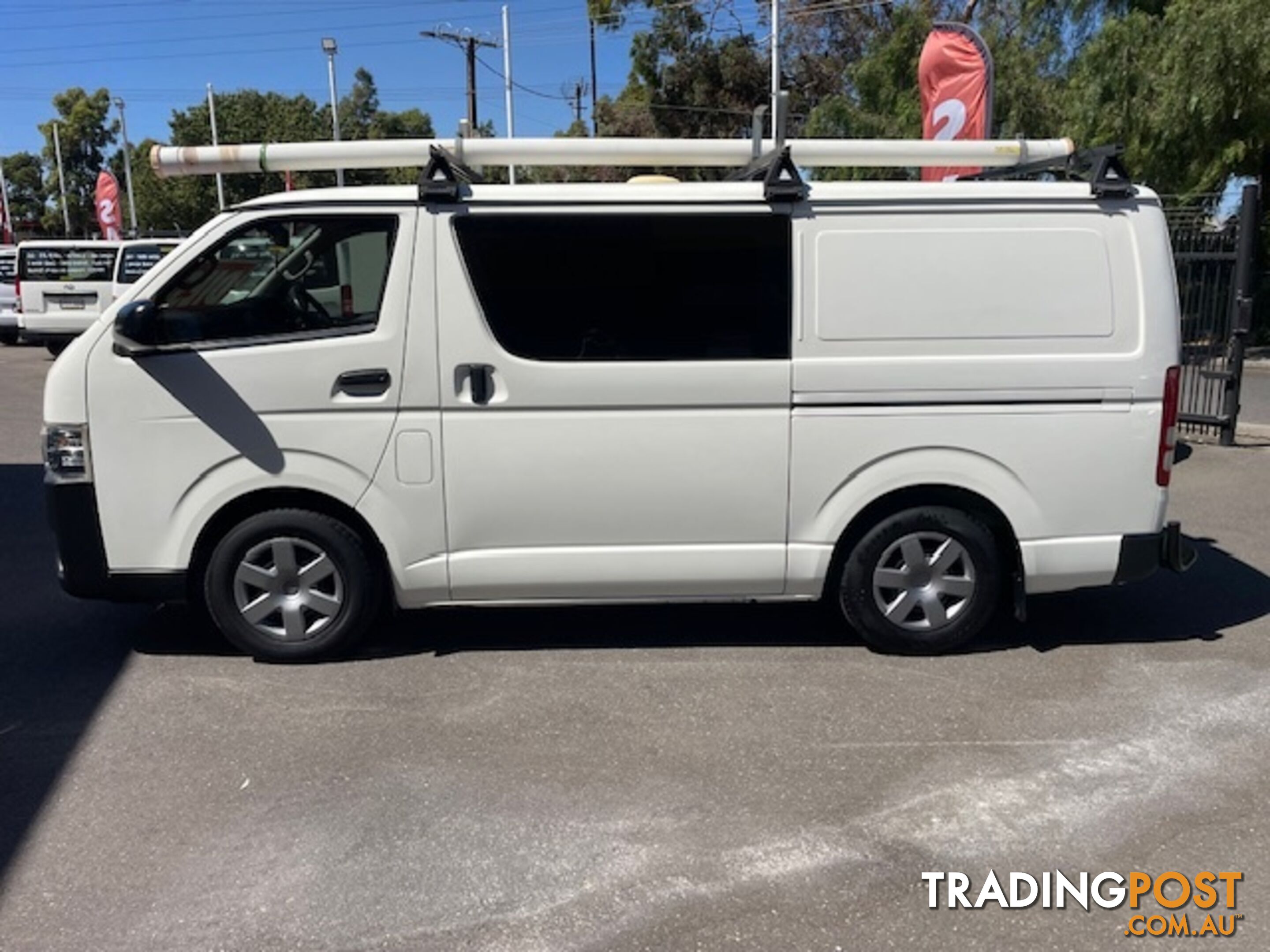 2014 TOYOTA HIACE LWB KDH201R MY14 4D VAN