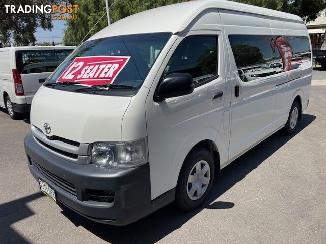 2009 TOYOTA HIACE COMMUTER TRH223R MY07 UPGRADE BUS