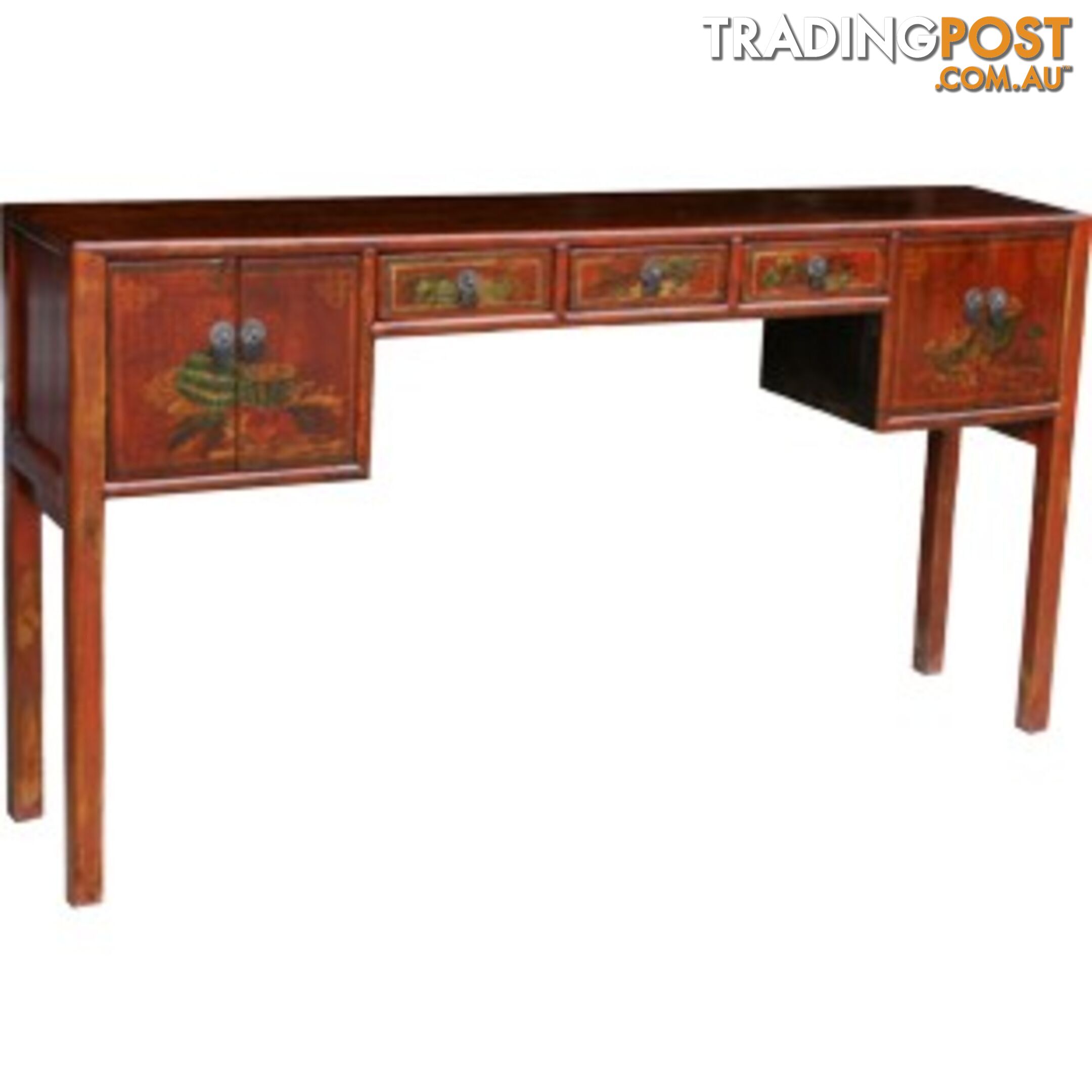 Original Painted Multi-Drawers Chinese Hallway Table