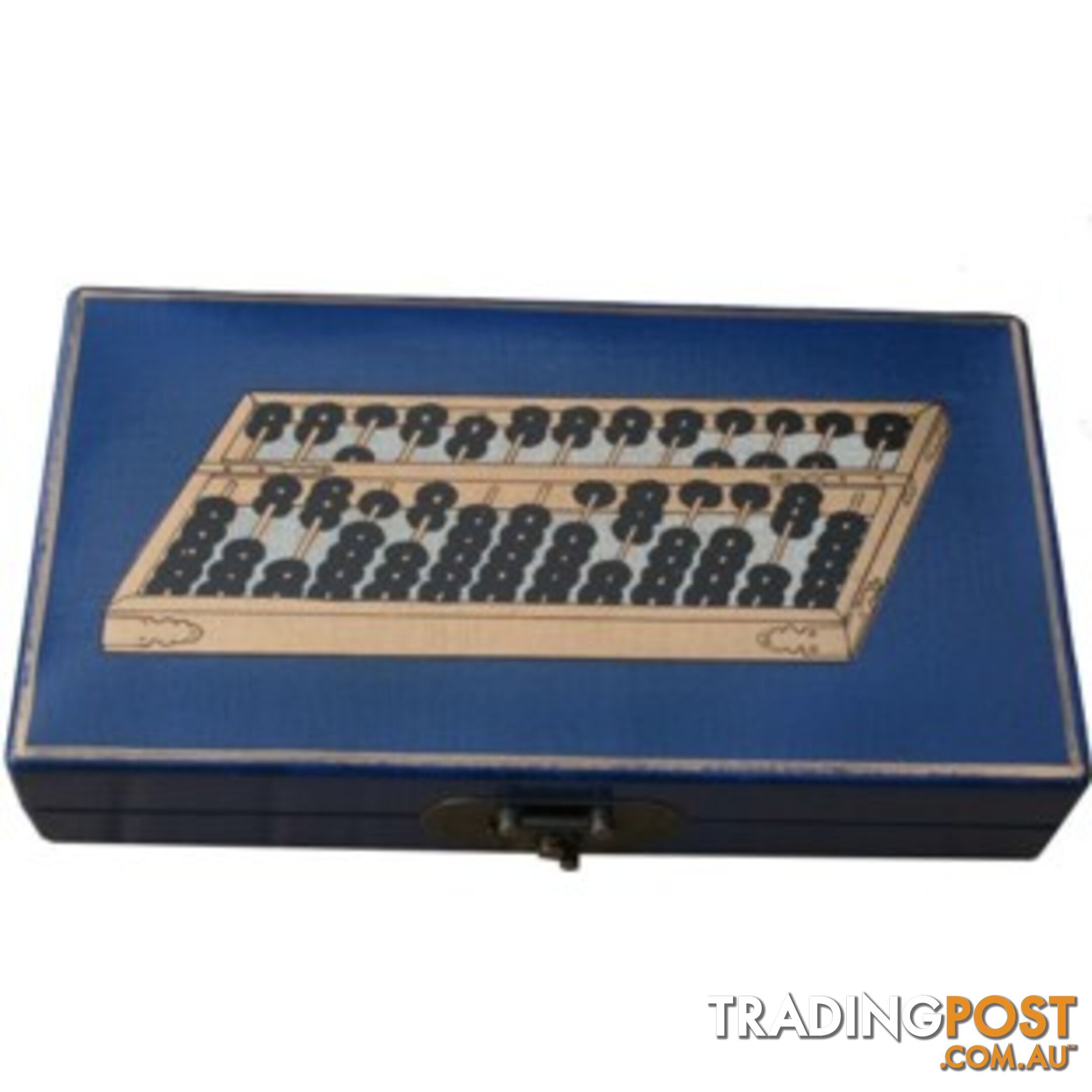 Chinese Abacus in Blue Painted Gift Box