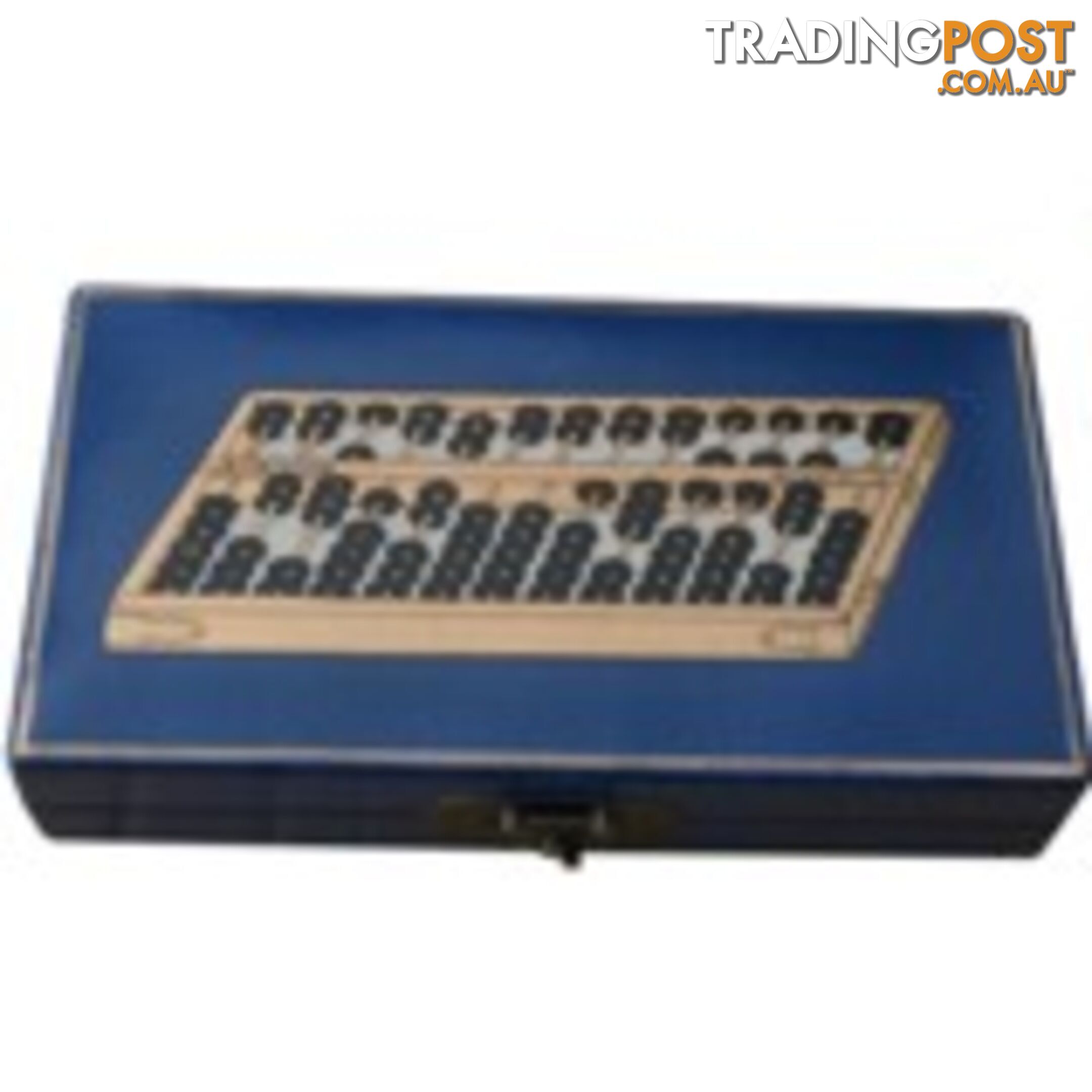 Chinese Abacus in Blue Painted Gift Box