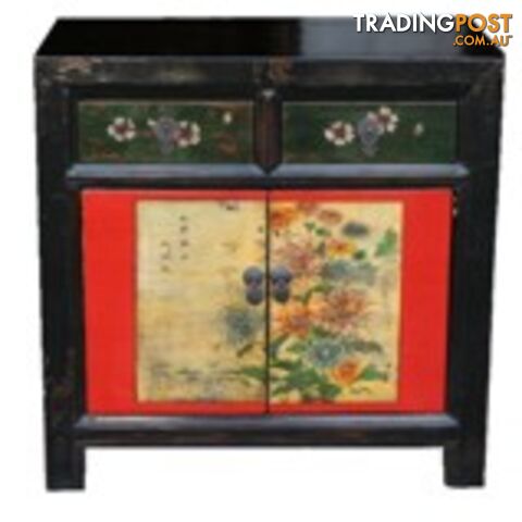 Chinese Original Painted Medium Shanxi Cabinet