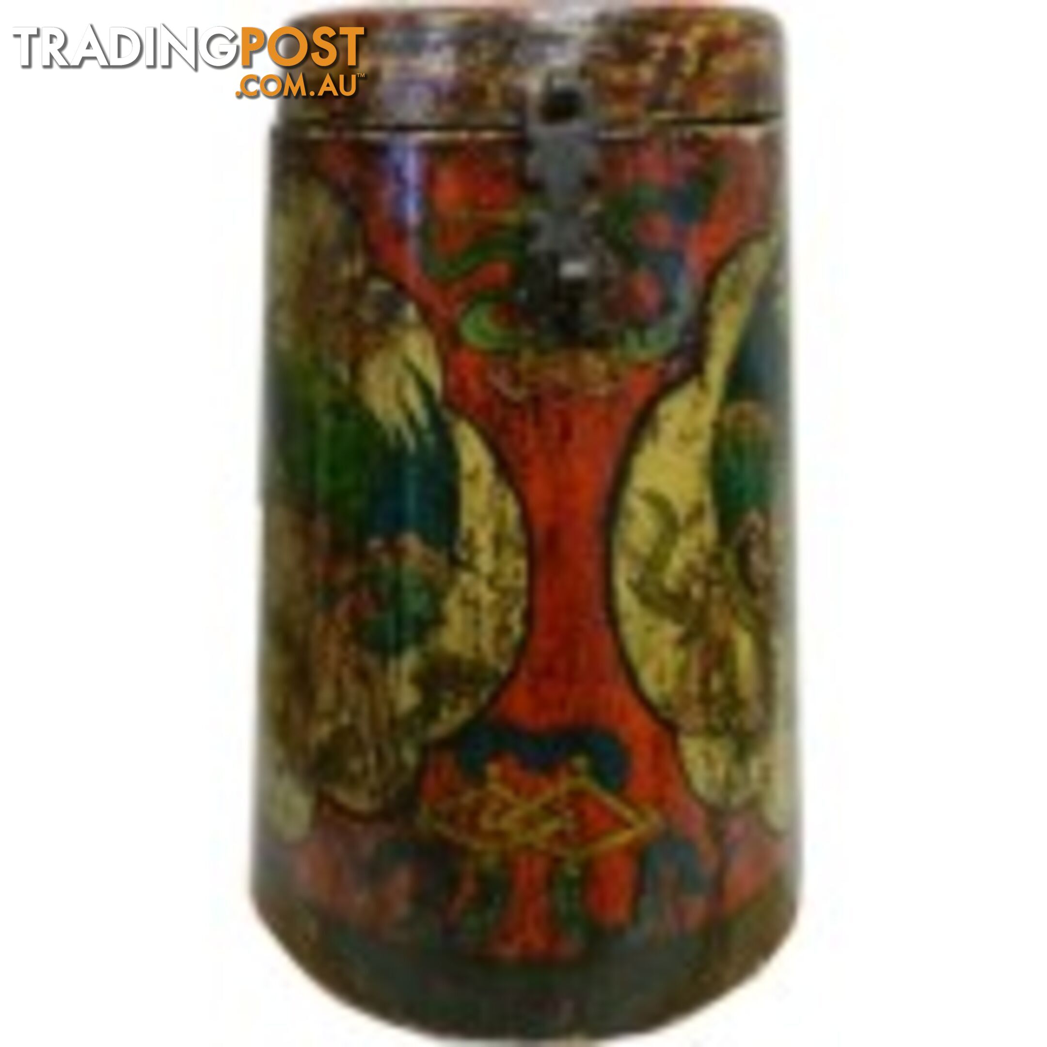 Original Tibetan Wood Tea Container Box