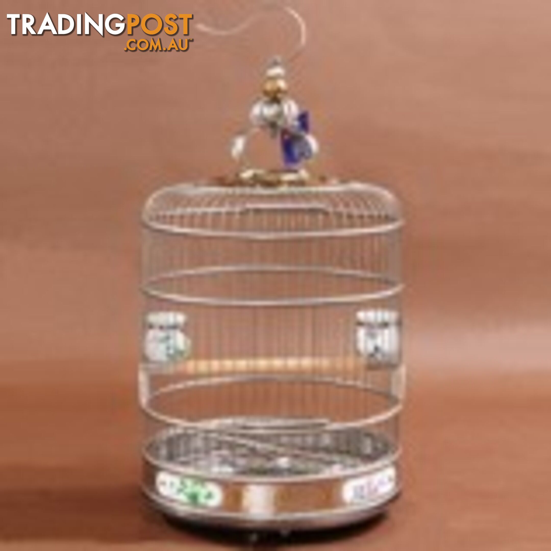 Stainless Steel Bird Cage Deluxe 38cm