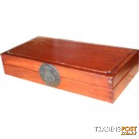 Brown Wood Document box