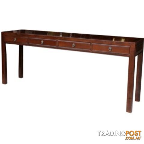 Chinese Original Long 4-Drawer Hallway Table