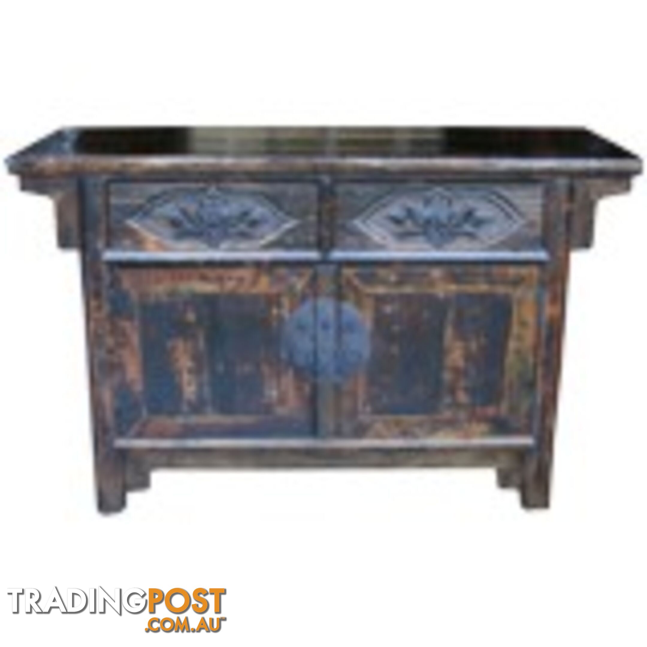 Original Dark Wood Chinese Altar Table