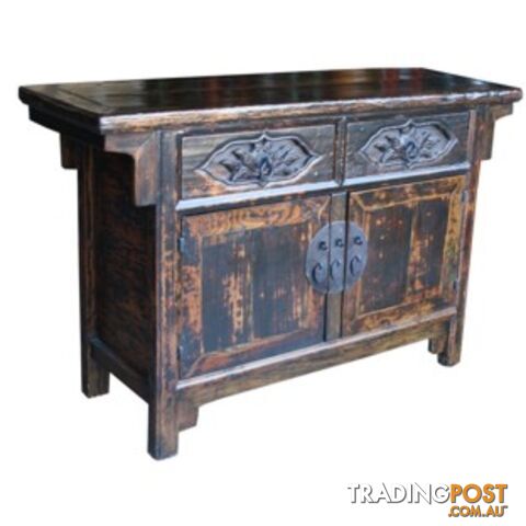 Original Dark Wood Chinese Altar Table