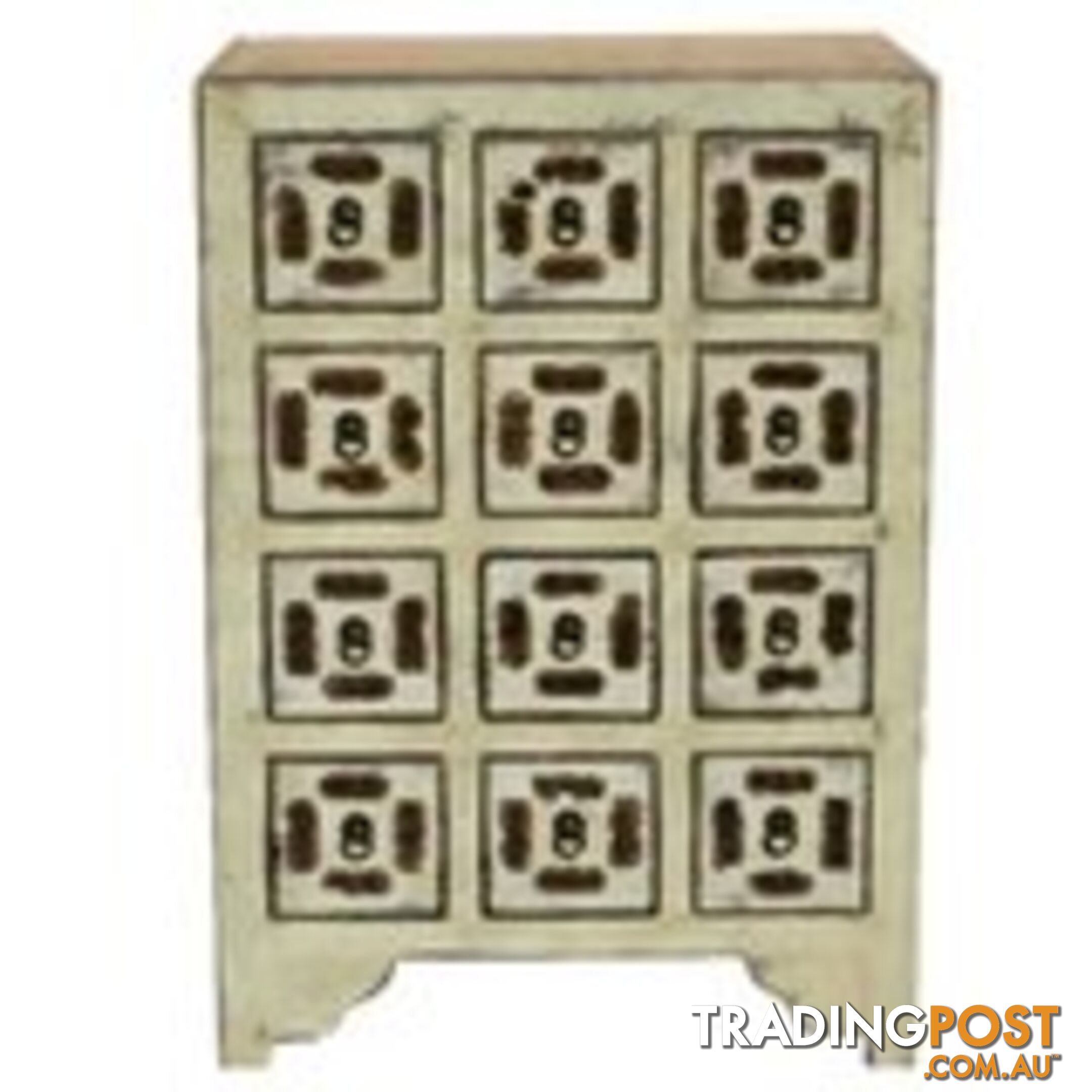 Beige Chinese Medicine Cabinet