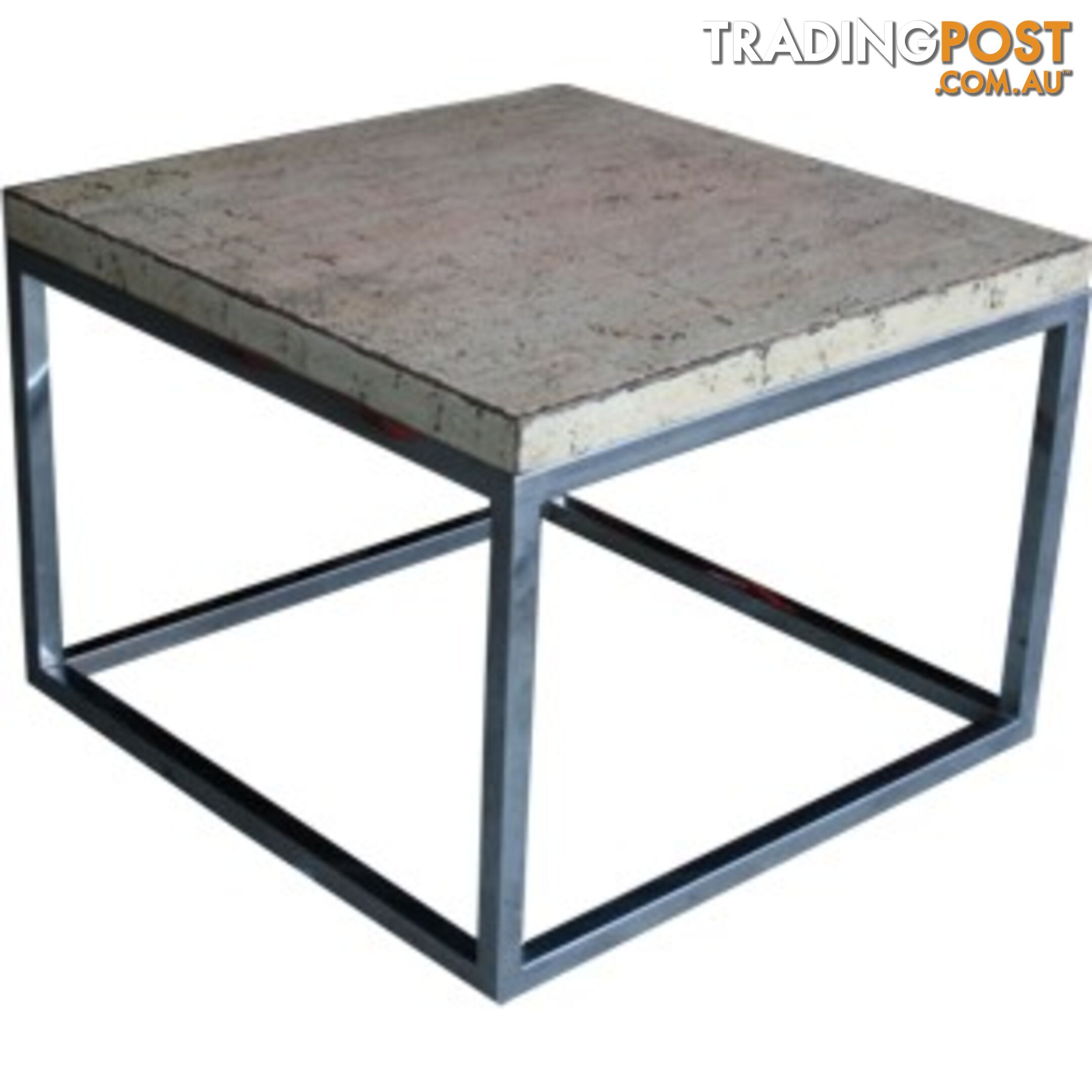 Grey Top Chinese Side Table