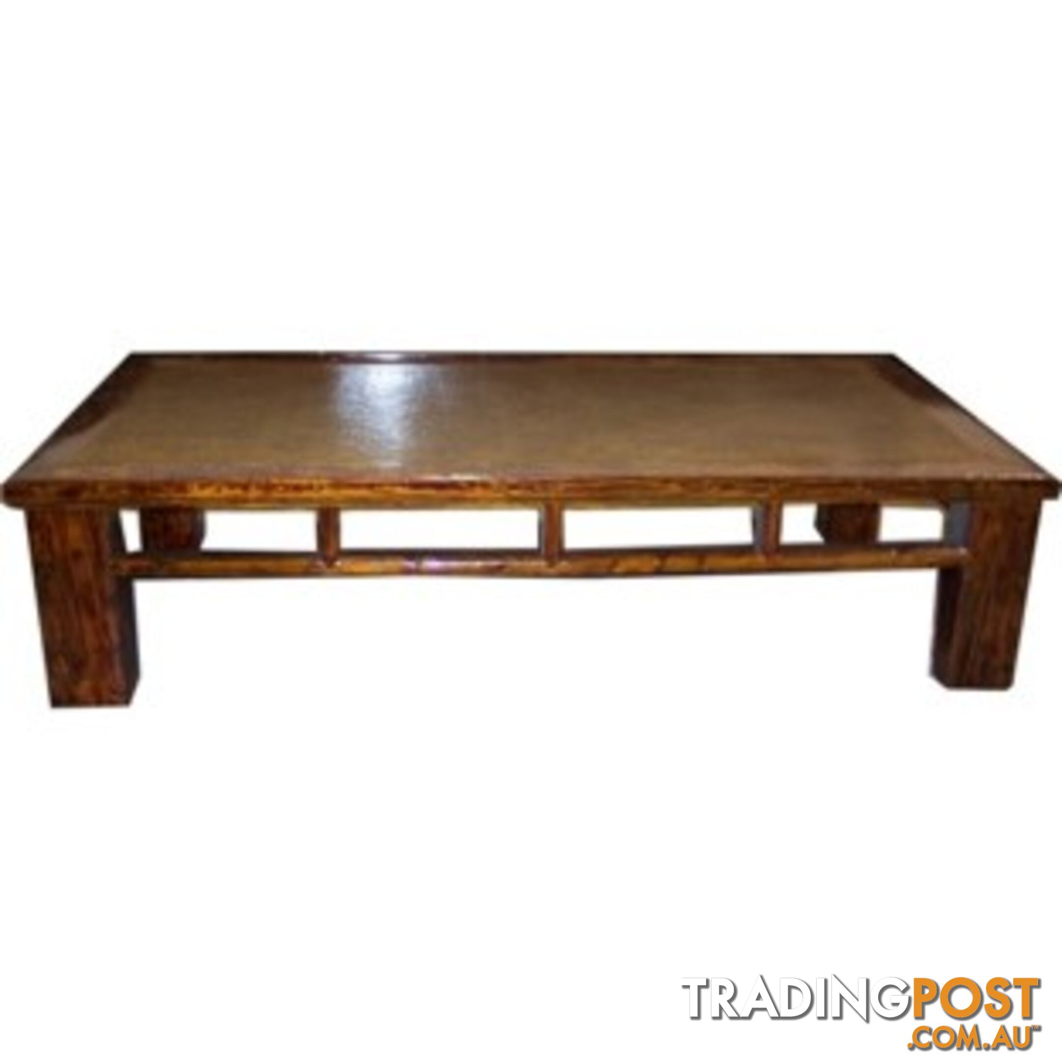 Large Solid Chinese Antique Day Bed Coffee Table