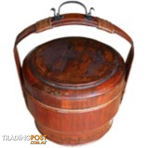 Chinese Antique Carrying Basket