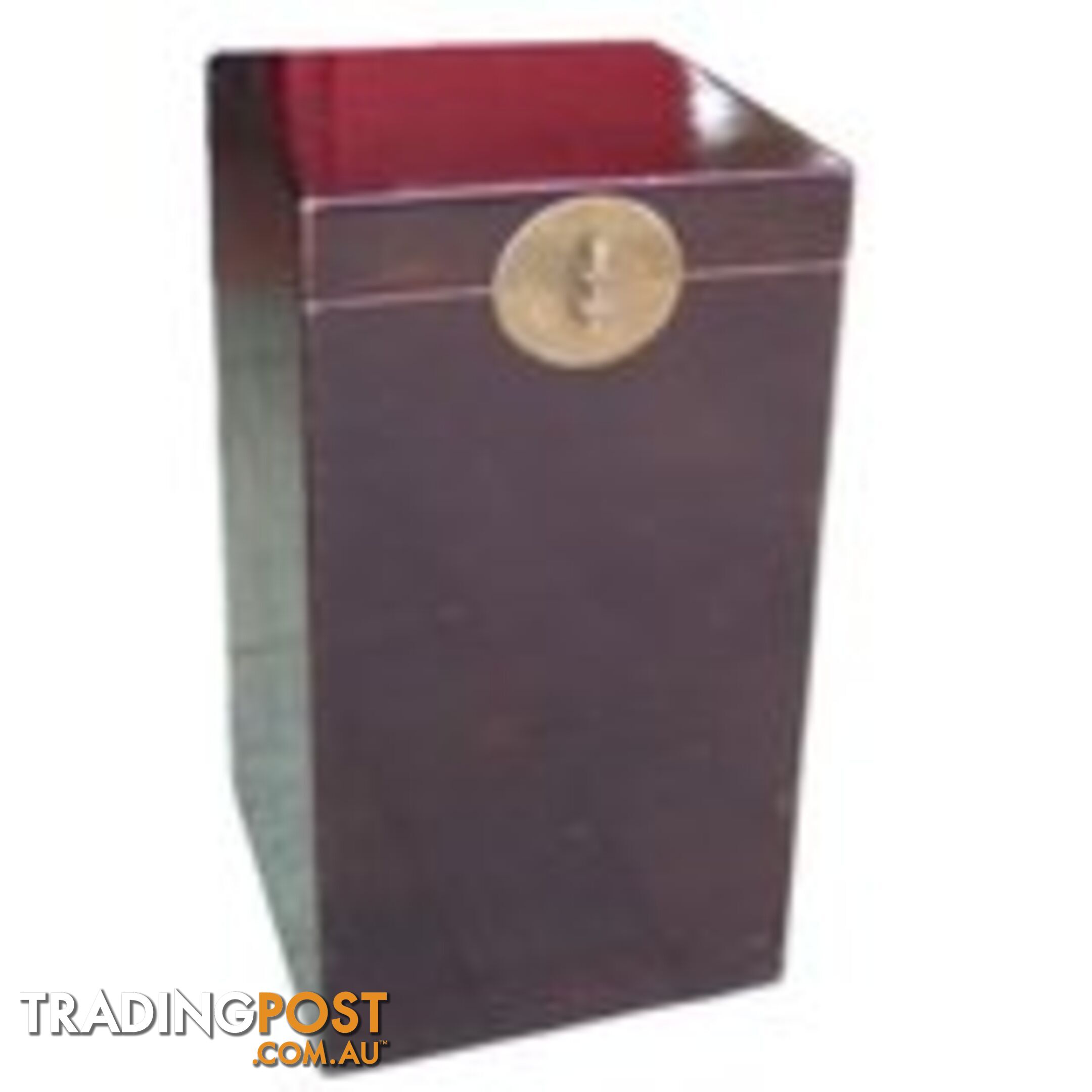 Black Chinese Wood Tall Trunk