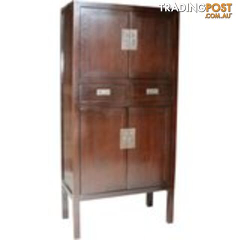 Brown Chinese Wedding Cabinet