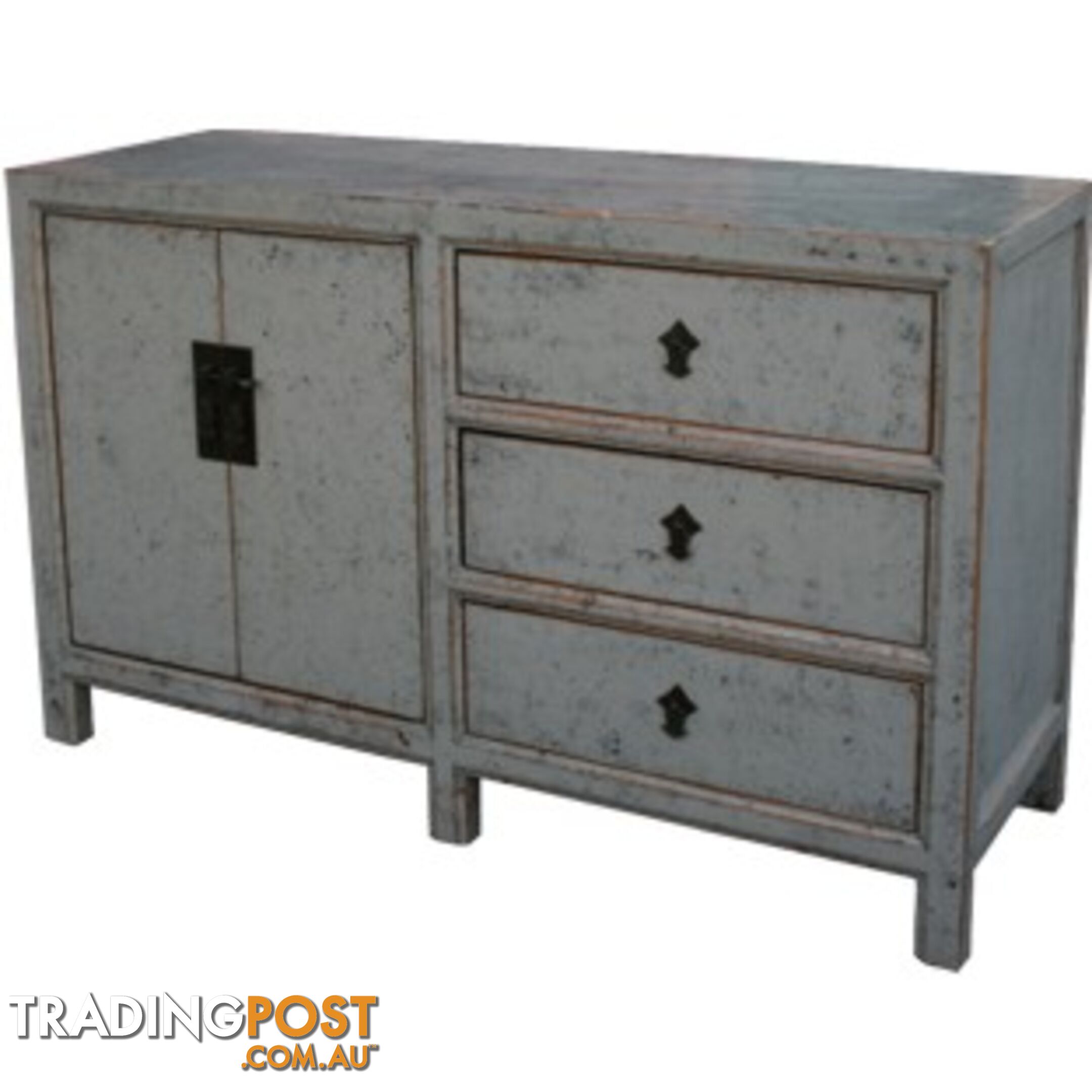 Grey Lacquered Sideboard Buffet