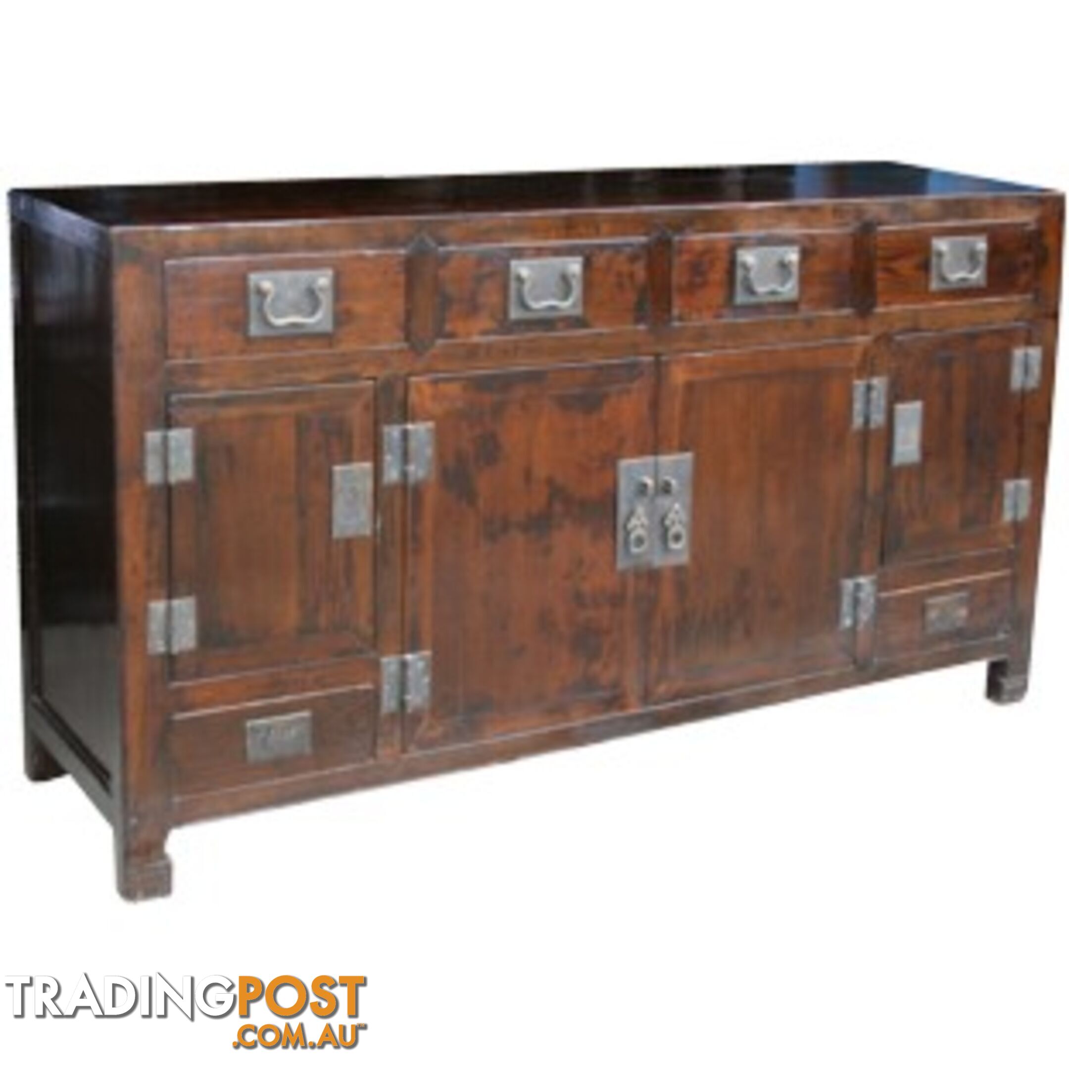 Original Dark Brown Chinese Sideboard