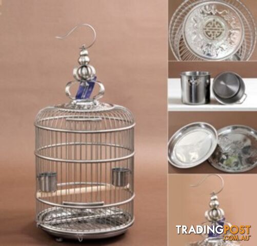 Stainless Steel Bird Cage Standard 36cm - photo 2 of 2