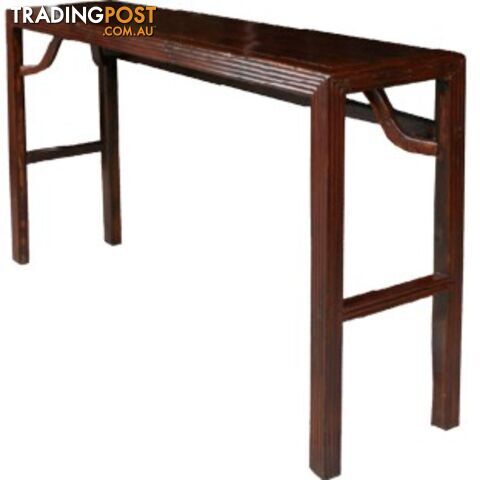 Original Reddish Brown Chinese Hall Table - photo 2 of 2