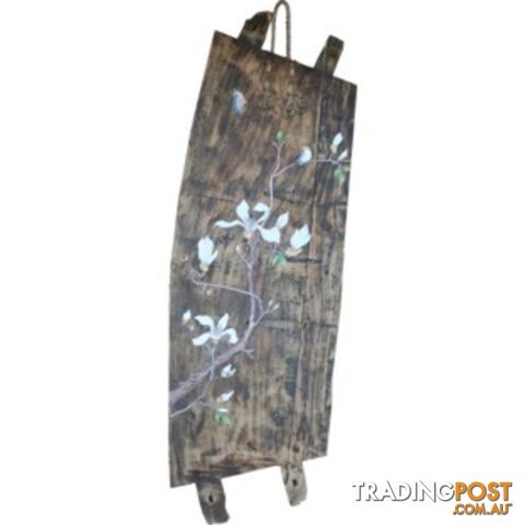 Chinese Wall Hanging Decoration-Old Boat Wood Panel