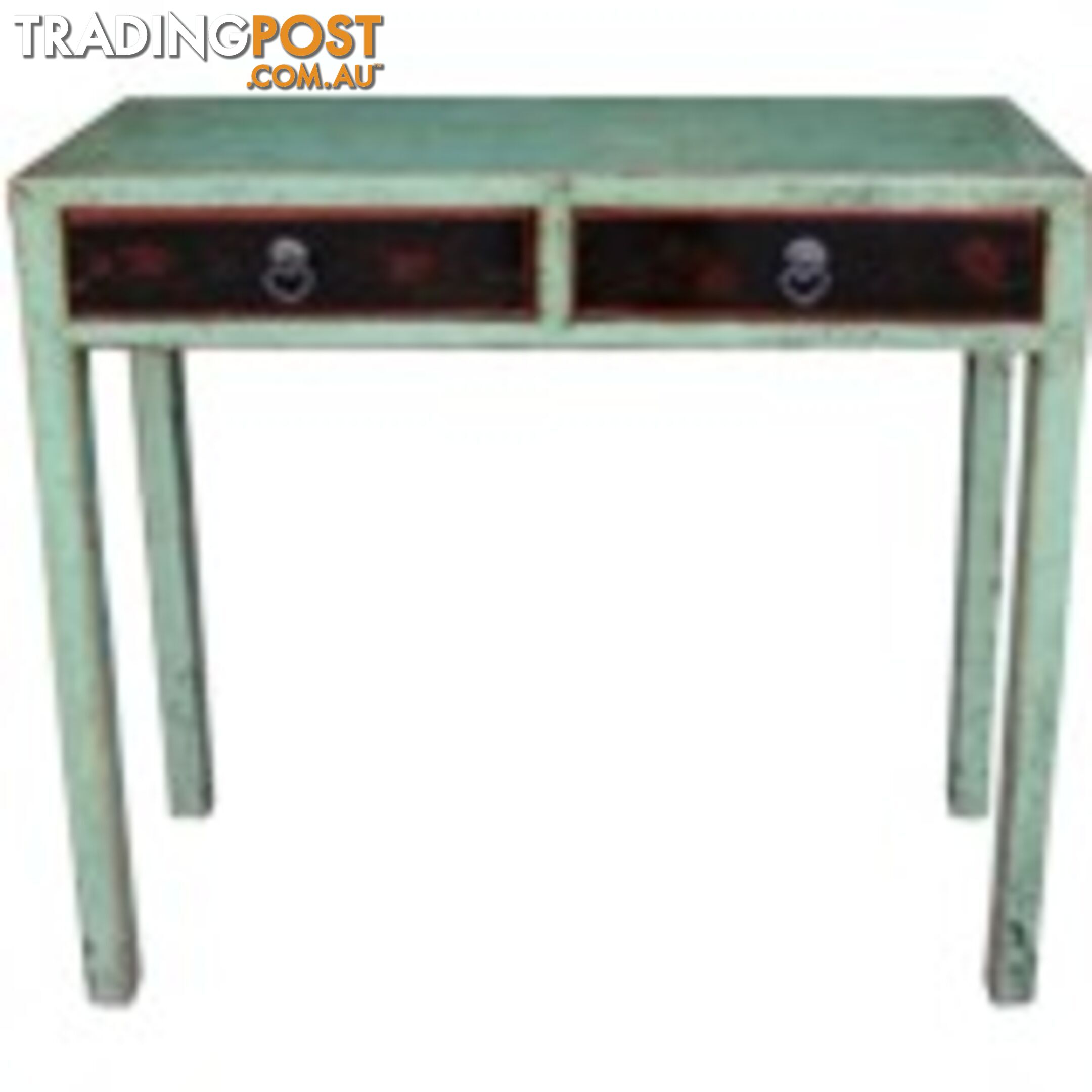 Light Green painted Console Table