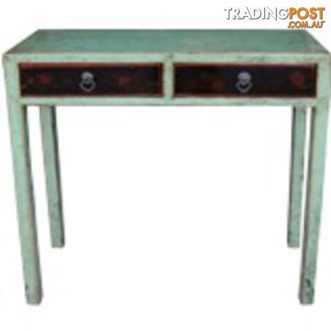 Light Green painted Console Table