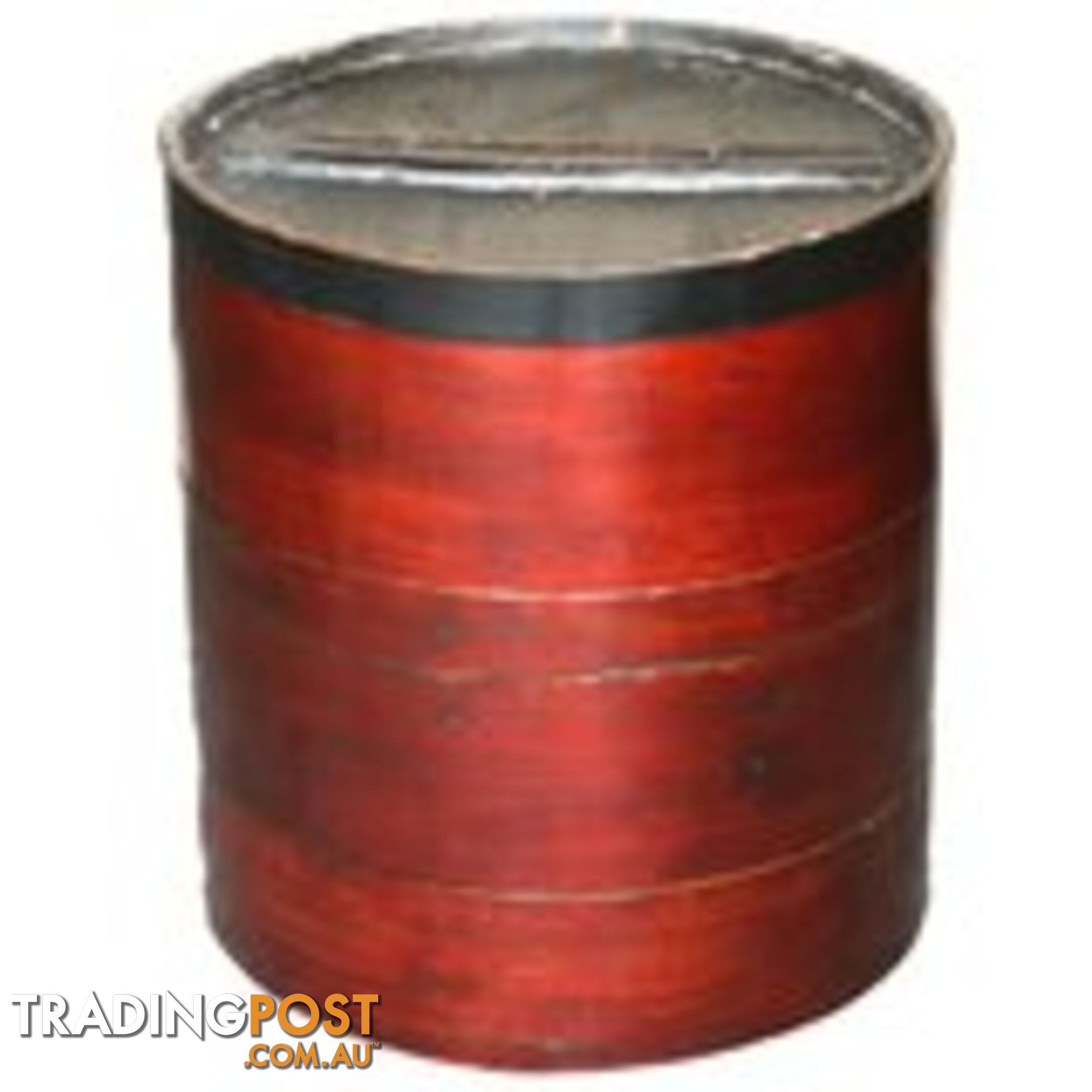 Chinese Cylindrical Wooden Hat Box