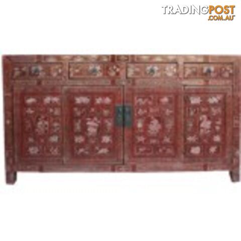 Original Manchurian Painted Chinese Sideboard