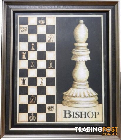 Wall Hanging Chess Pieces Bishop