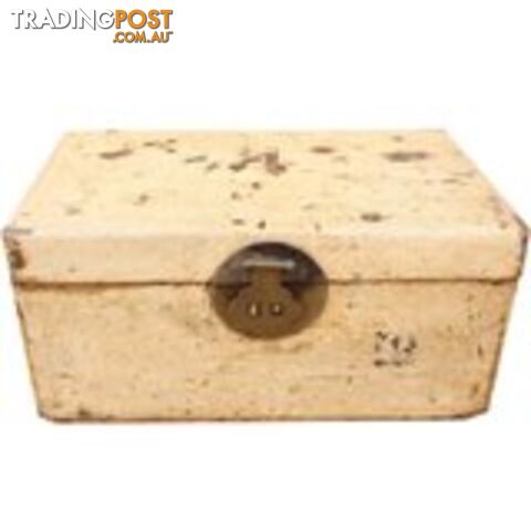 Beige Original Chinese Leather Box
