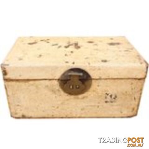 Beige Original Chinese Leather Box