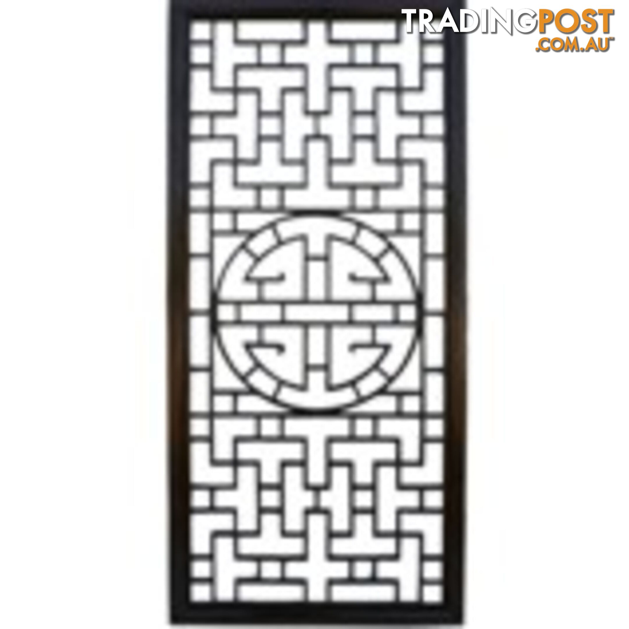 Chinese Art Lattice Wall Hanging Screen