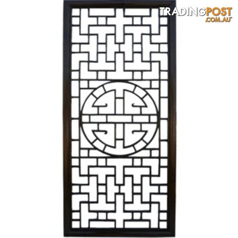 Chinese Art Lattice Wall Hanging Screen