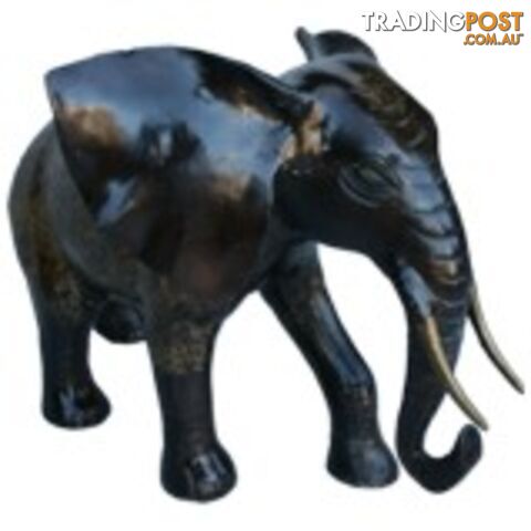 50cm Brass Fortune Elephant Statue