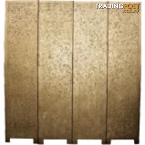 French Style Gold Coromandel Room Divider