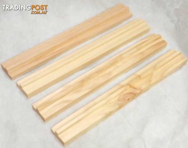 Set of 4 Mahjong Wood Rails